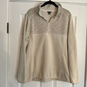 Women’s 2X Eddie Bauer 1/4 zip pullover sweater/fleece